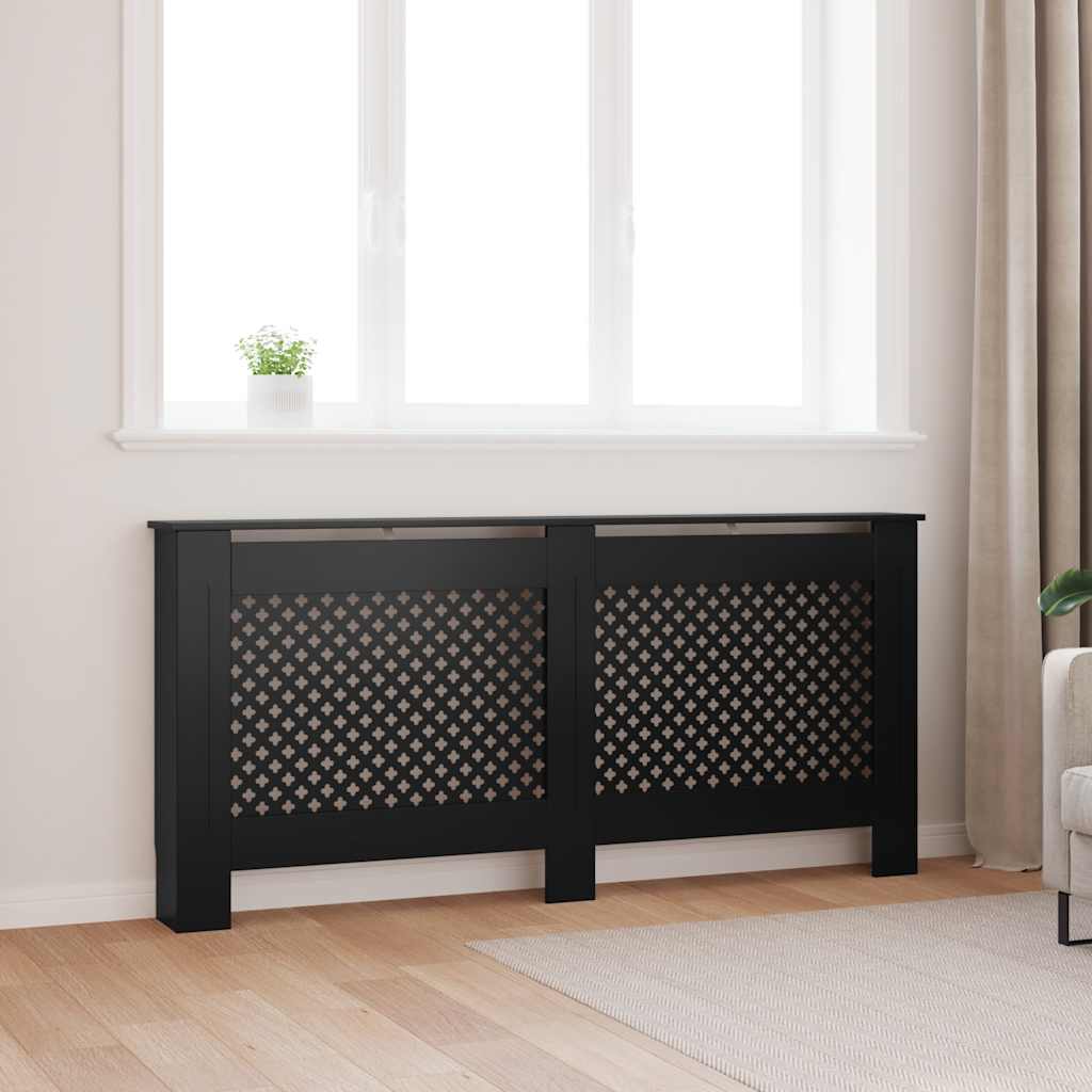 Vidaxl Radiatorom Construction 172x19x81,5 cm MDF sort