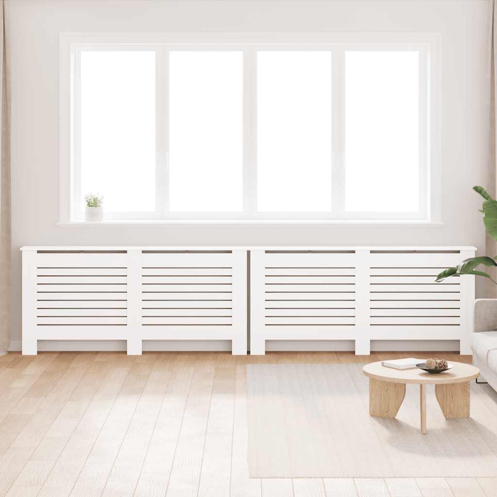 Vidaxx radiator ombygning 2 stk 172x19x81,5 cm mdf hvid
