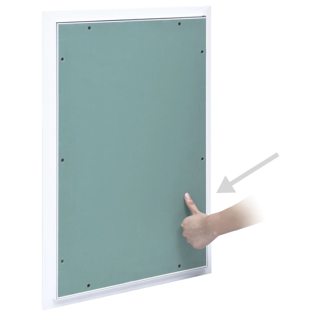 Vidaxl Access Panel med aluminiumsramme og gipsplade 400x600 mm