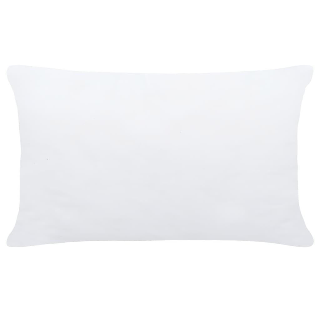 Vidaxl pudefyldning 2 st 50x30 cm hvid