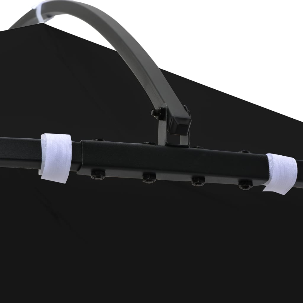 Vidaxl Arbor omkring 300x290 cm antracit