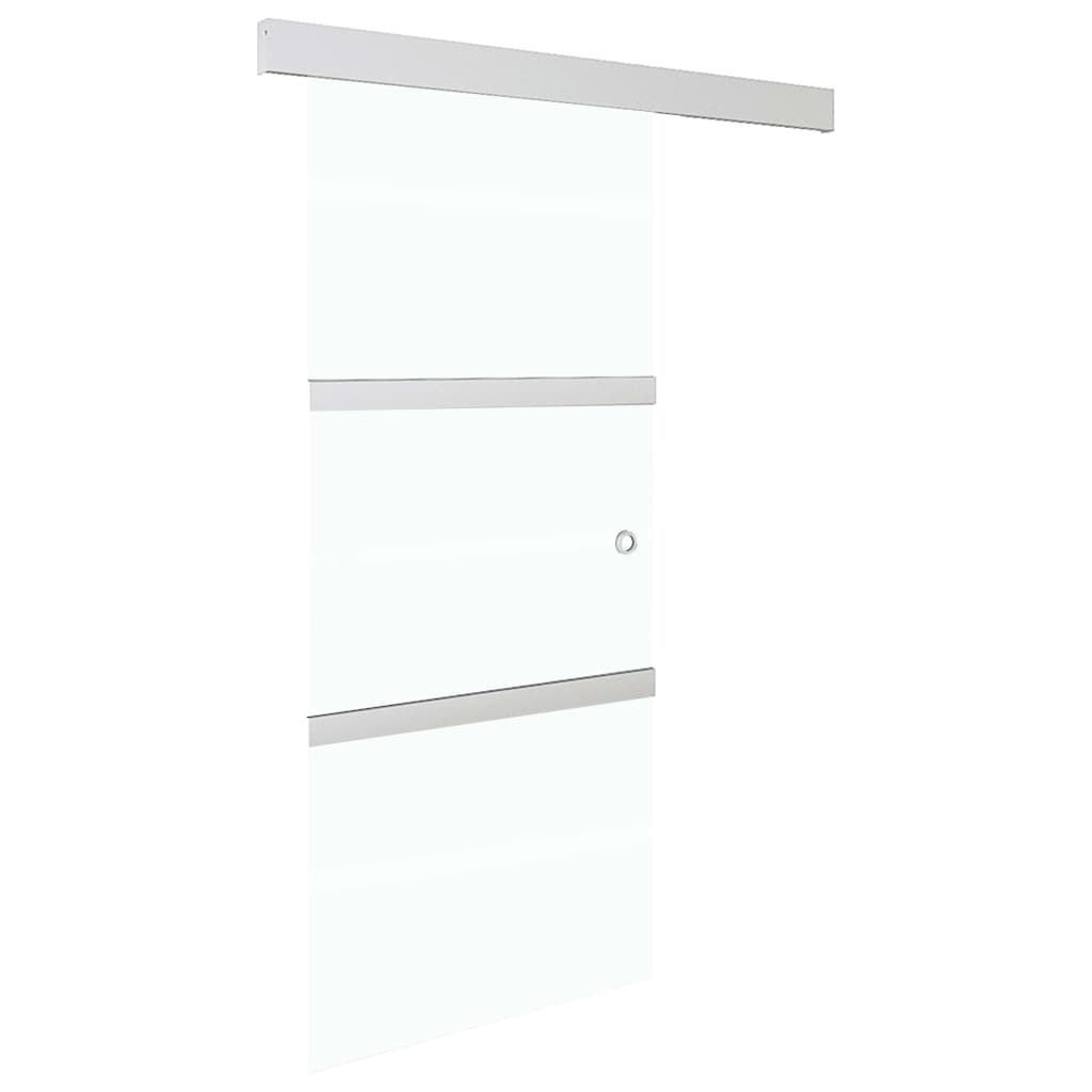 Vidaxx skydedør med bløde stop 76x205 cm ESG glas og aluminium