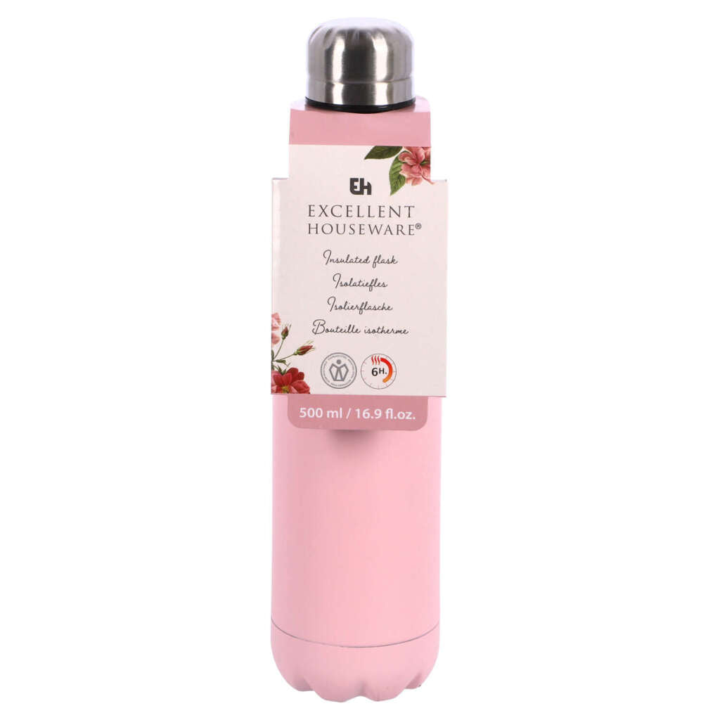Fremragende husholdningsartikler isoleret flaske 500ml 4 forskellige versioner