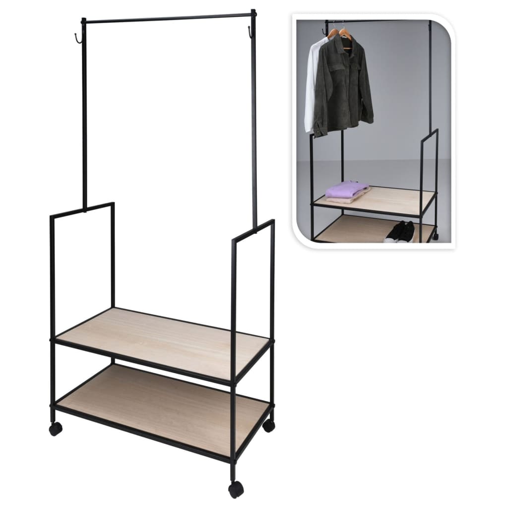 H S Collection tøjstativ med 2 kroge metal