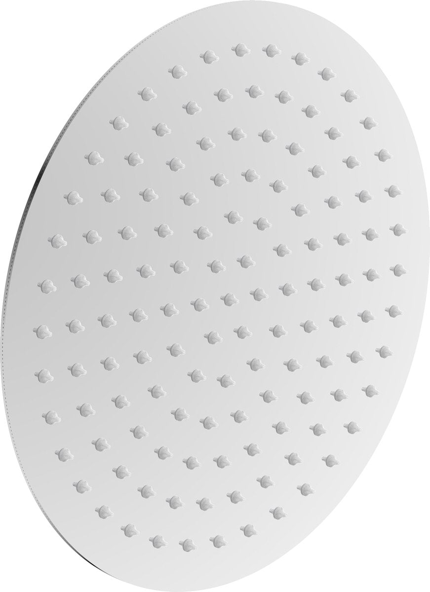 Schütte Java hovedbruser - rundt brusehoved - super fladt - ø 25,0 cm - 1 2 - tilslutning - krom