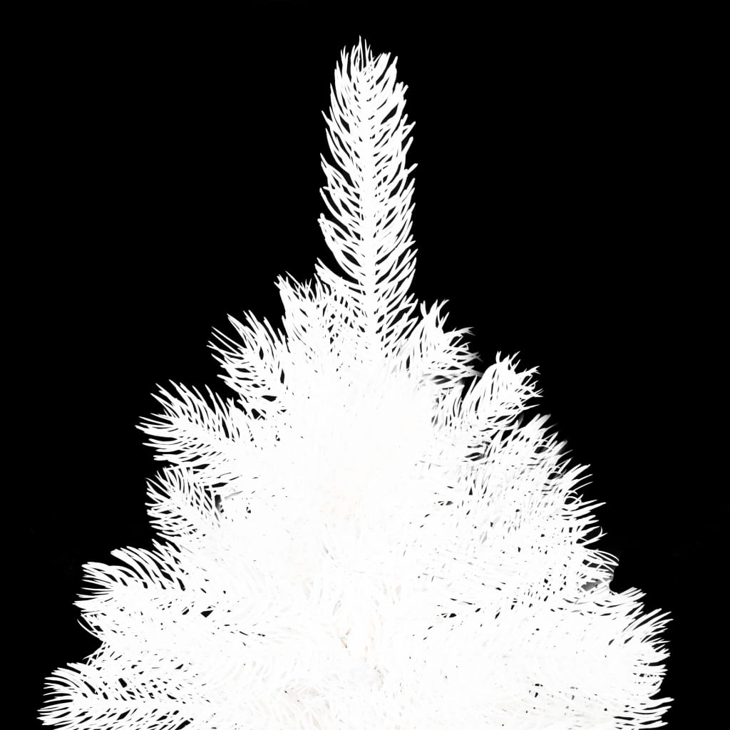 Vidaxl Kunstkerstboom med naturtro nåle 180 cm hvid