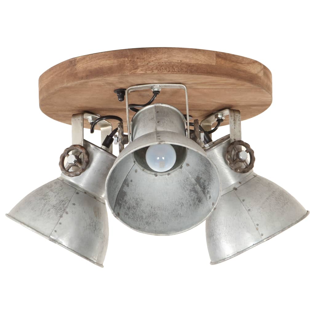 Vidaxx industriloftslampe 25 w e27 42x27 cm sølvfarvet