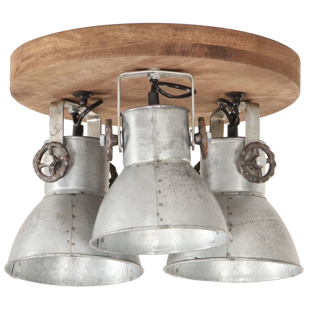 Vidaxx industriloftslampe 25 w e27 42x27 cm sølvfarvet