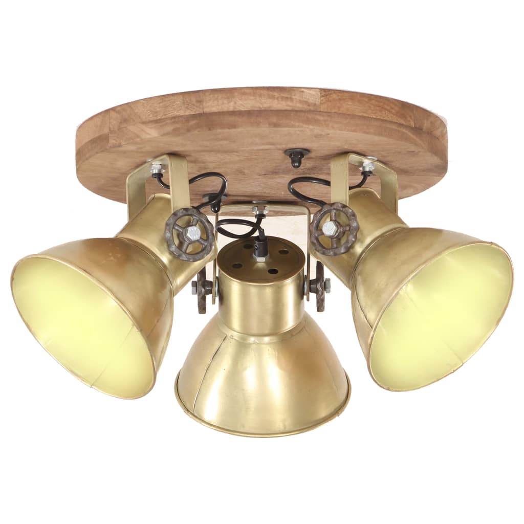 Vidaxx industriloftslampe 25 w e27 42x27 cm messingfarvet