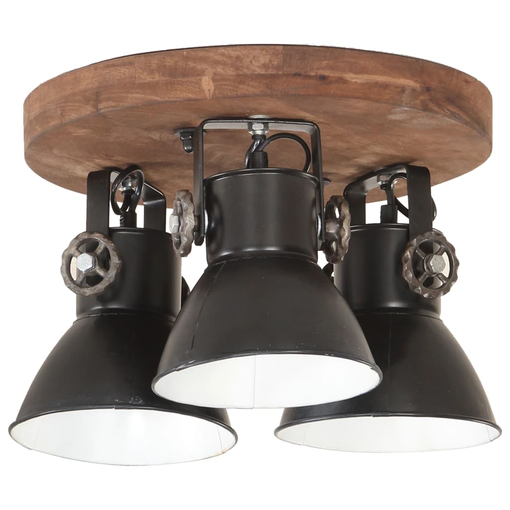 Vidaxx industriloftslampe 25 w e27 42x27 cm sort