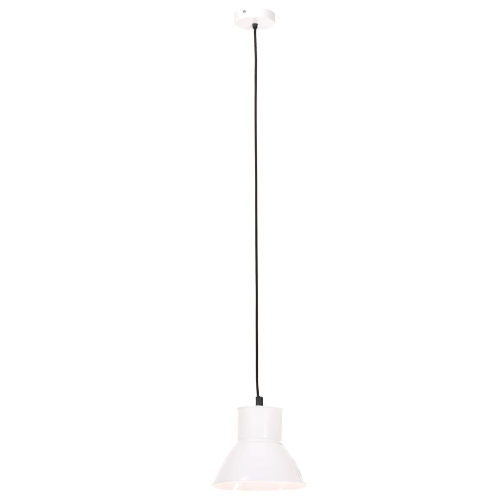 Vidaxl hængende lampe omkring 25 W E27 48 cm hvid