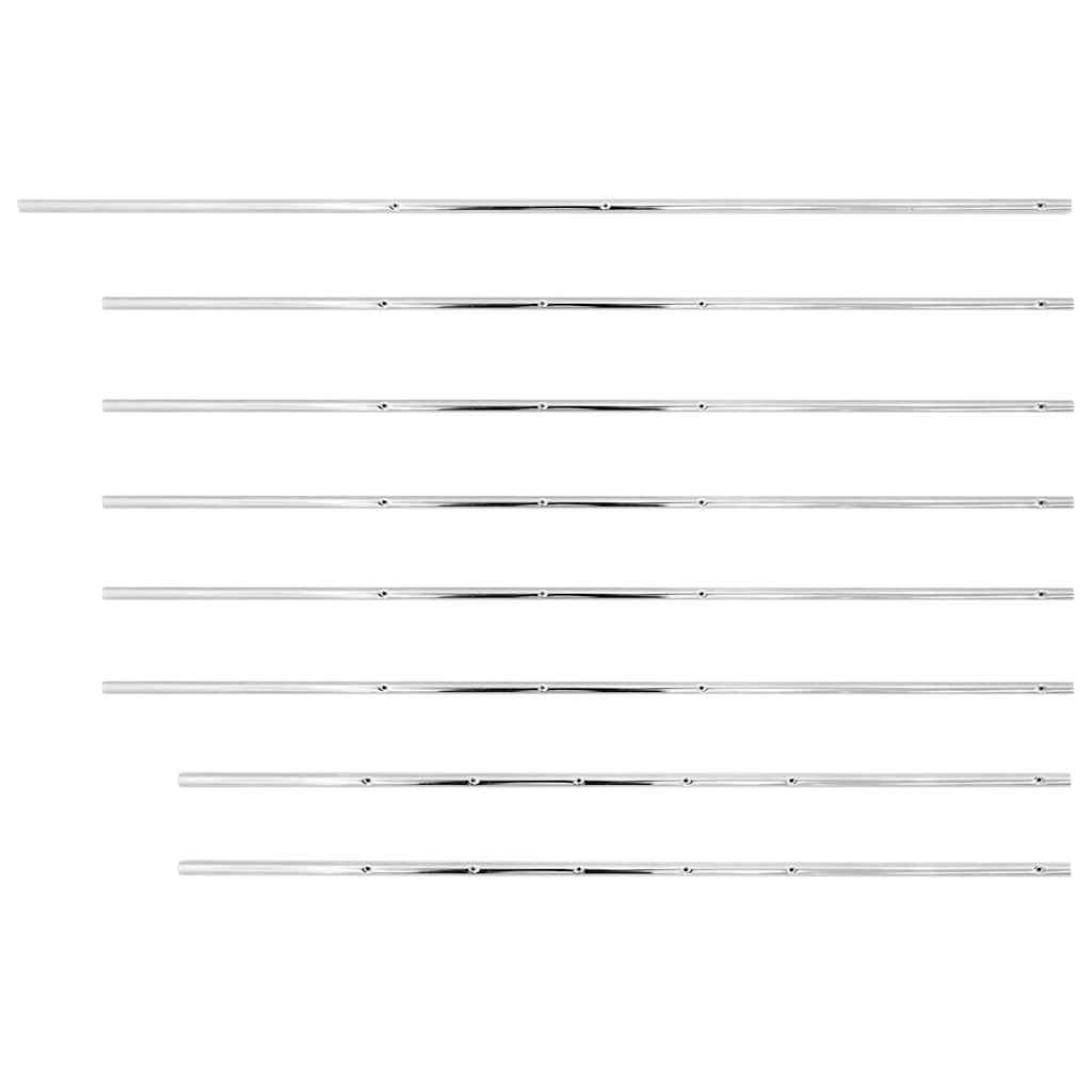 Vidaxl -barer til fodboldtabel 8 St 15,9 mm