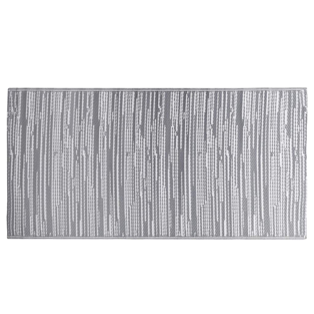 Vidaxl uden for tæppet Arakil 80x150 cm pp grå