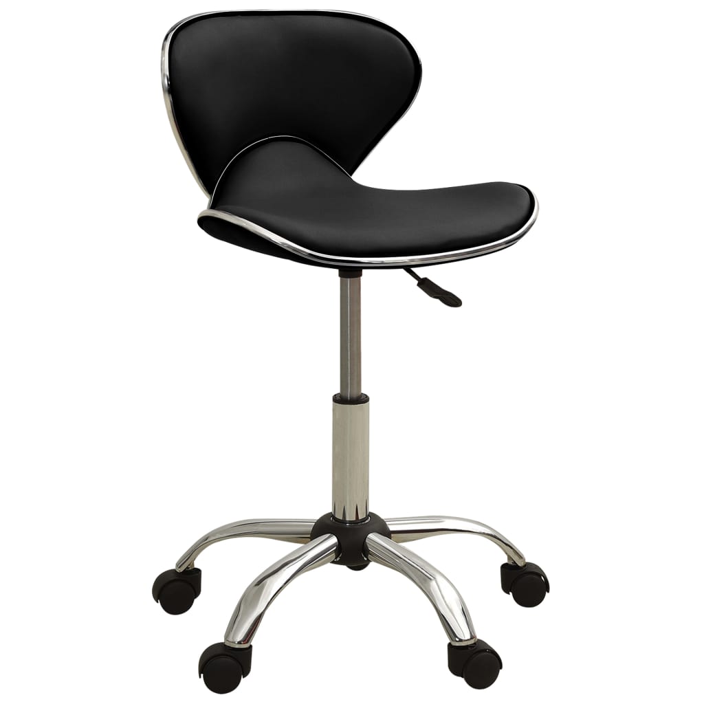 VidaXL salon skammel sort kunstlæder