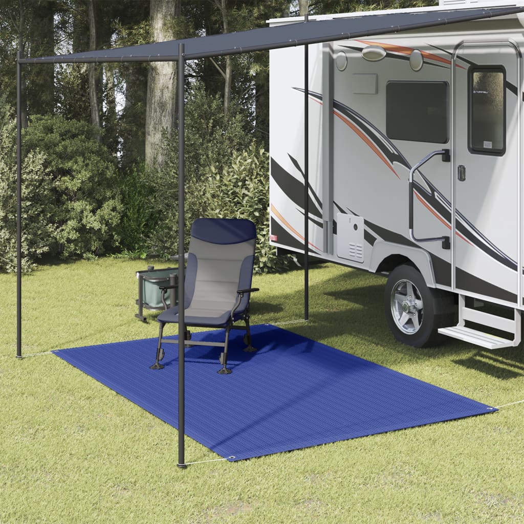 Vidaxl telt tæppe 250x300 cm blå