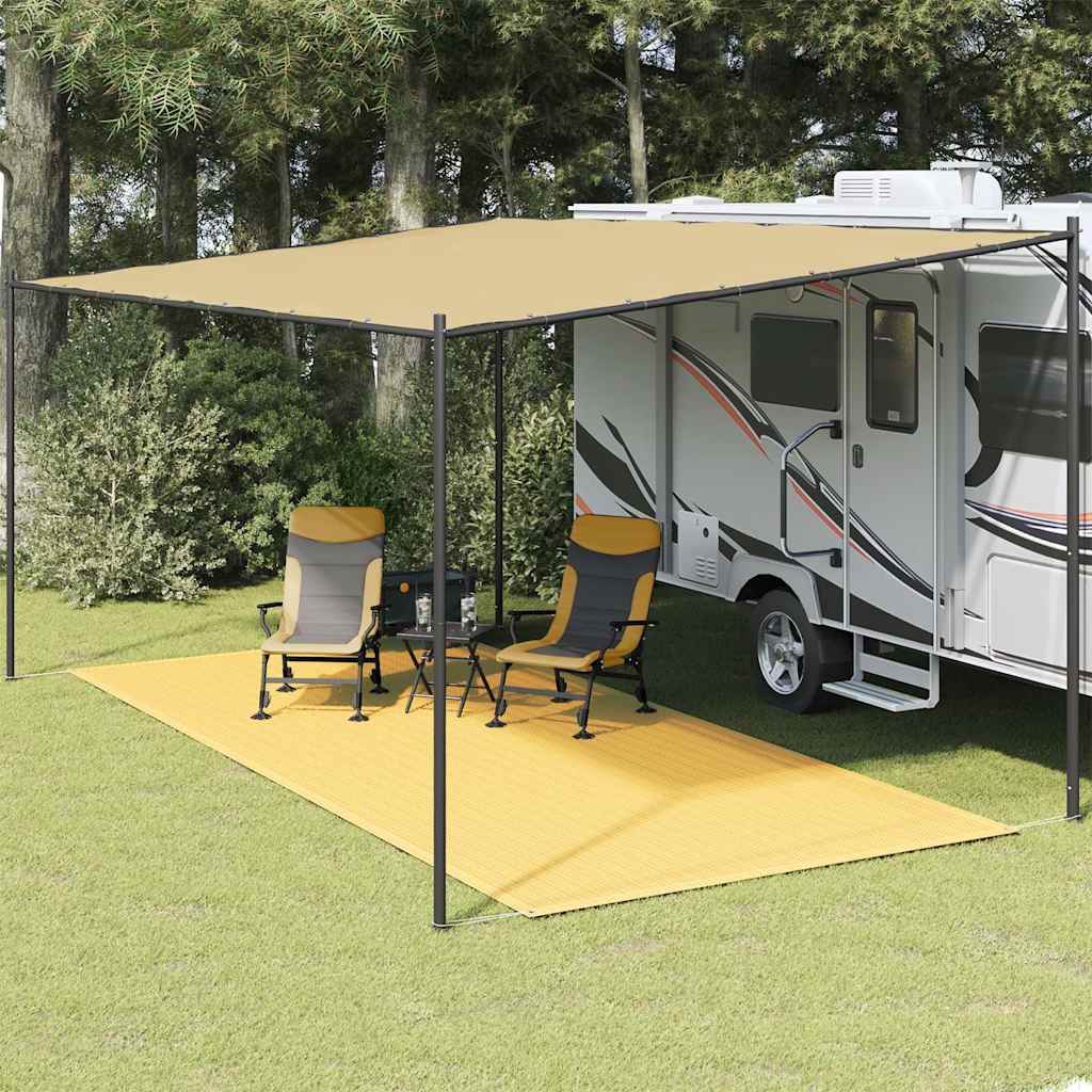 Vidaxl telt tæppe 250x500 cm beige