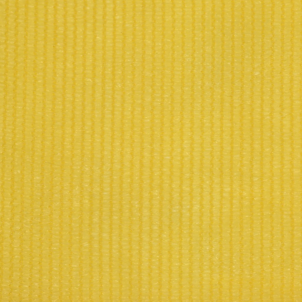 Vidaxl balkonskærm 75x500 cm HDPE gul