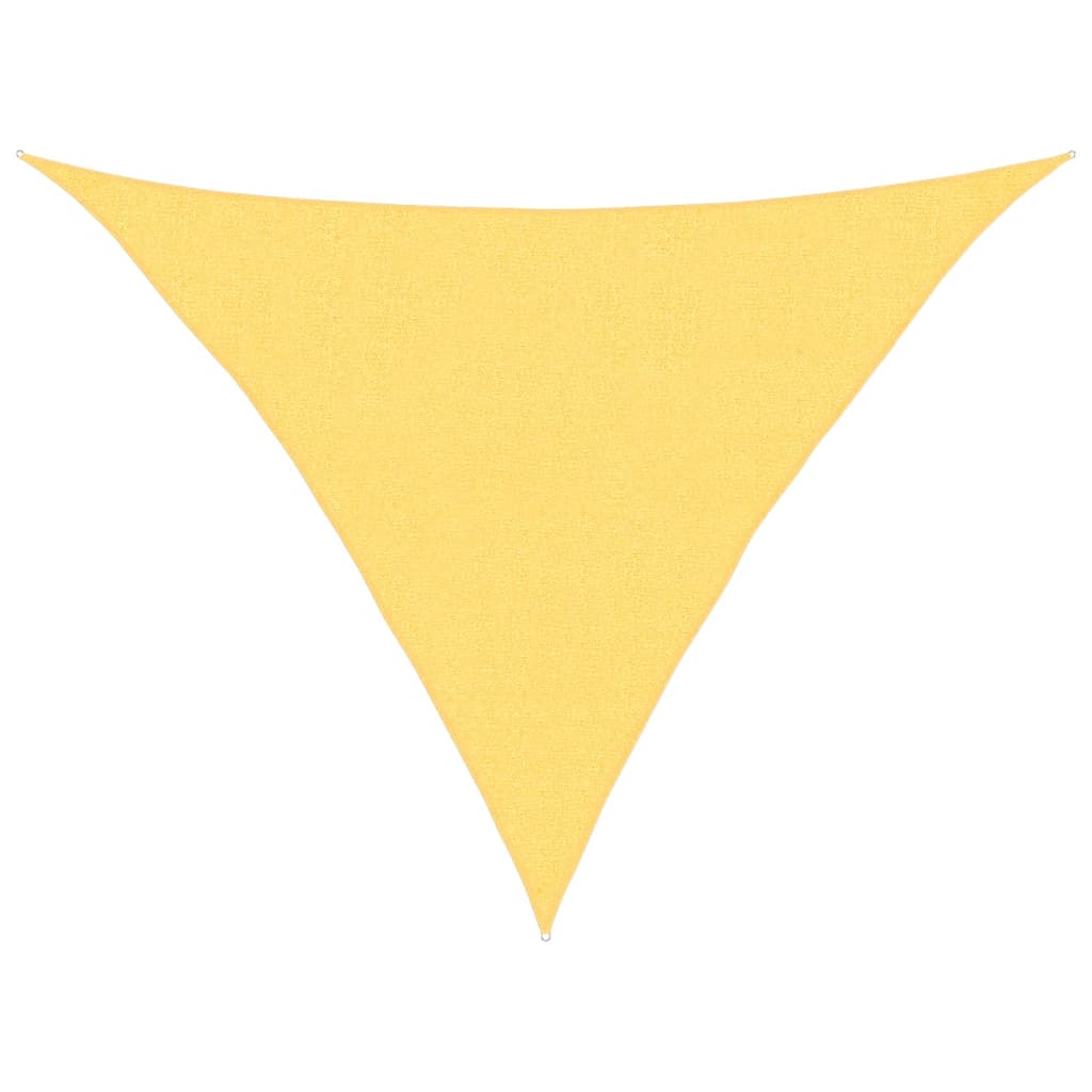 Vidaxx solsejl 160 g m² 2,5x2,5x3,5 m HDPE beige