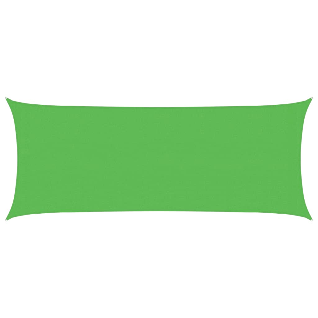 Vidaxl zonnezeil 160 g m² 2x4,5 m hdpe lichtgroen