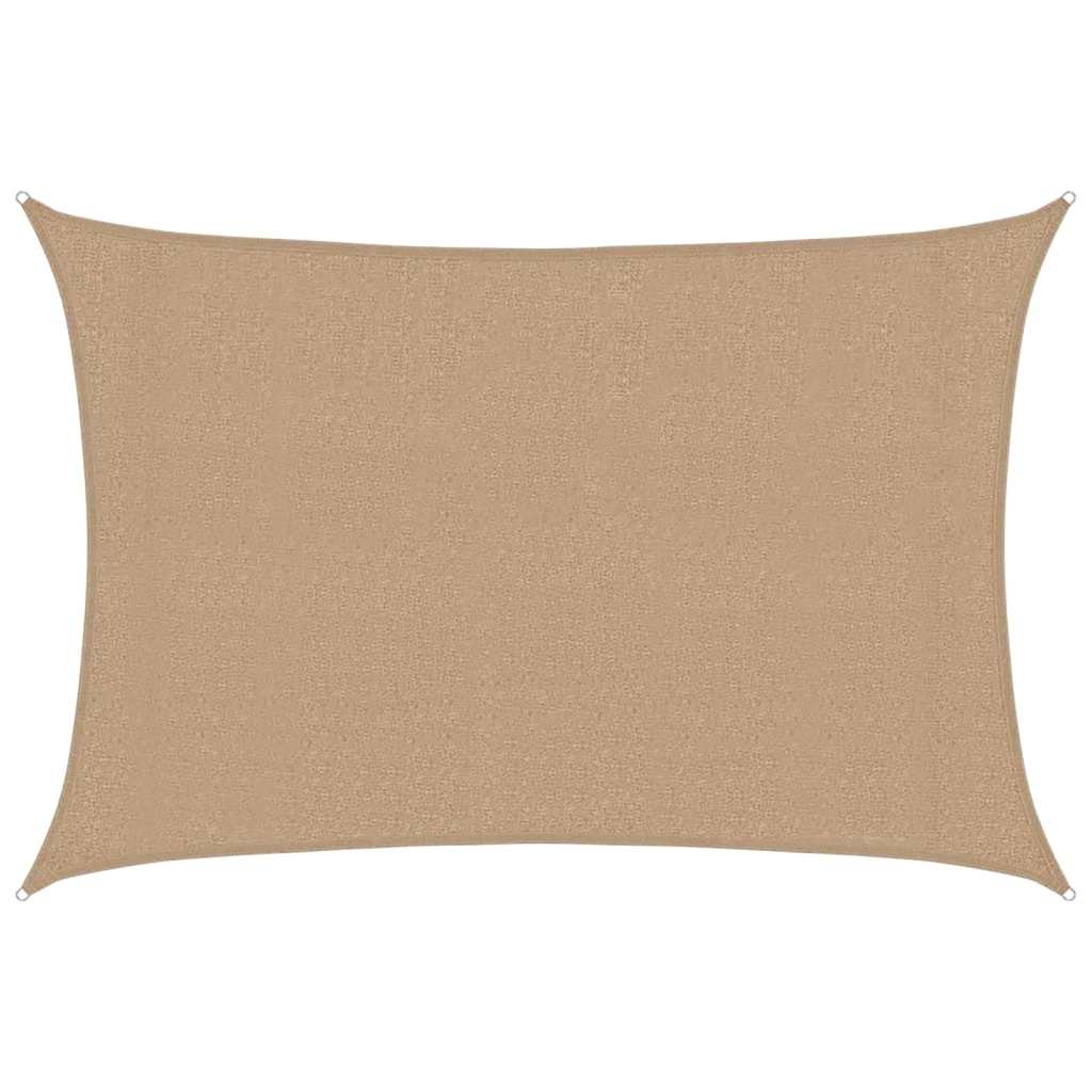 Vidaxx solsejl 160 g m² 3x4 m HDPE taupe