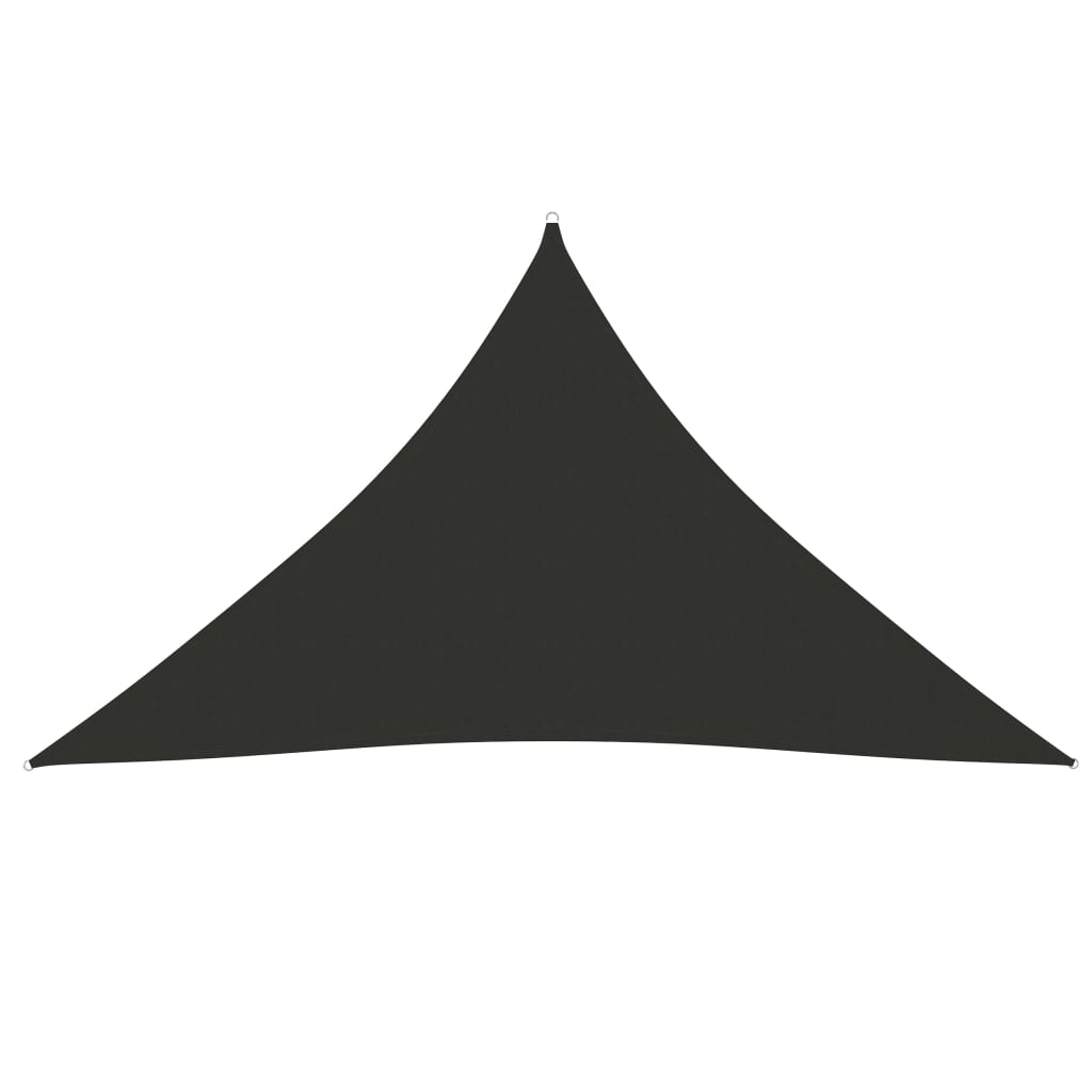 Vidaxl Sunshade Triangular 5x5x6 m Oxford Stof Anthracite -farvet