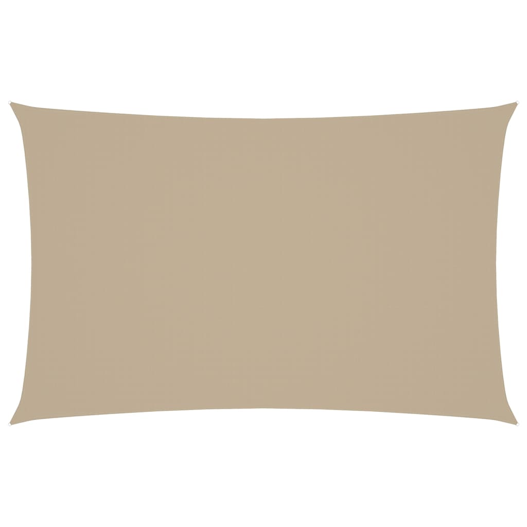Vidaxx rektangulært solskærm 5x8 m oxford stof beige
