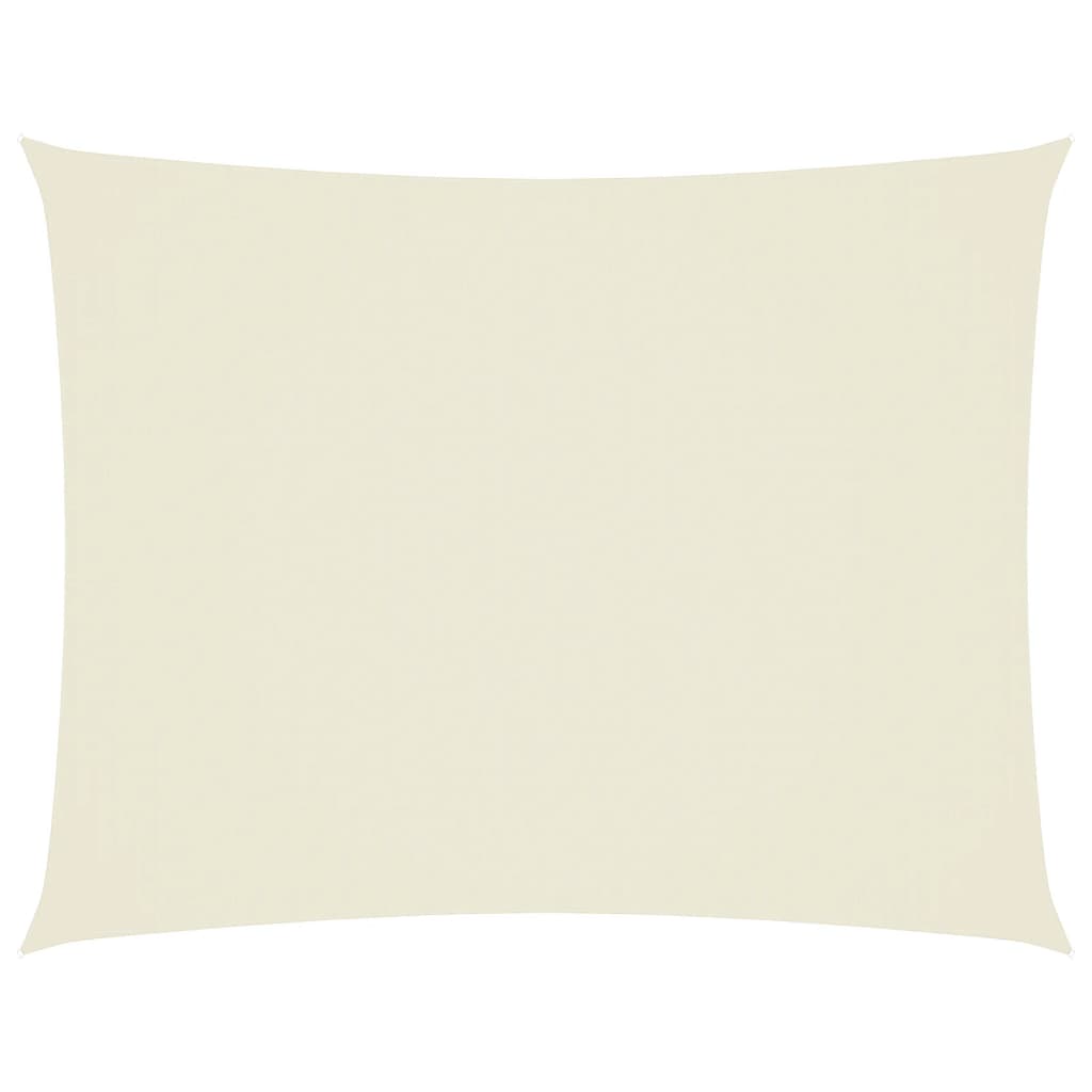 Vidaxl Sunshade Rectangular 2x3 M Oxford Fabric Crème