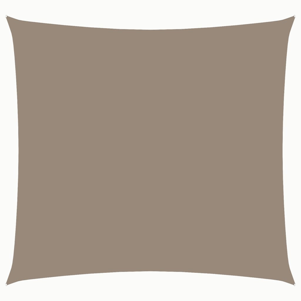 Vidaxl Sunshade Square 3,6x3,6 m Oxford Fabric Taupe