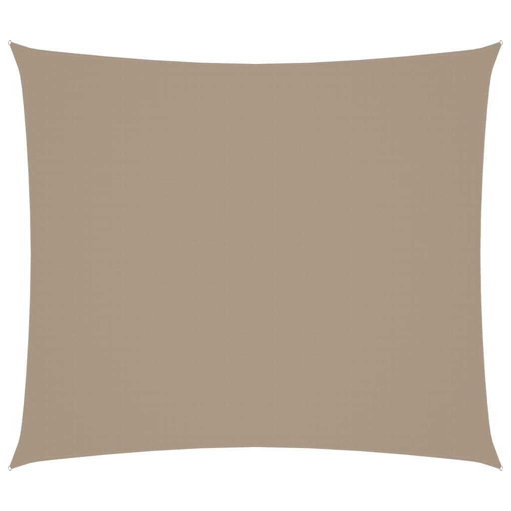 Vidaxl Sunshade rektangulær 2x2,5 m Oxford Fabric Taupe