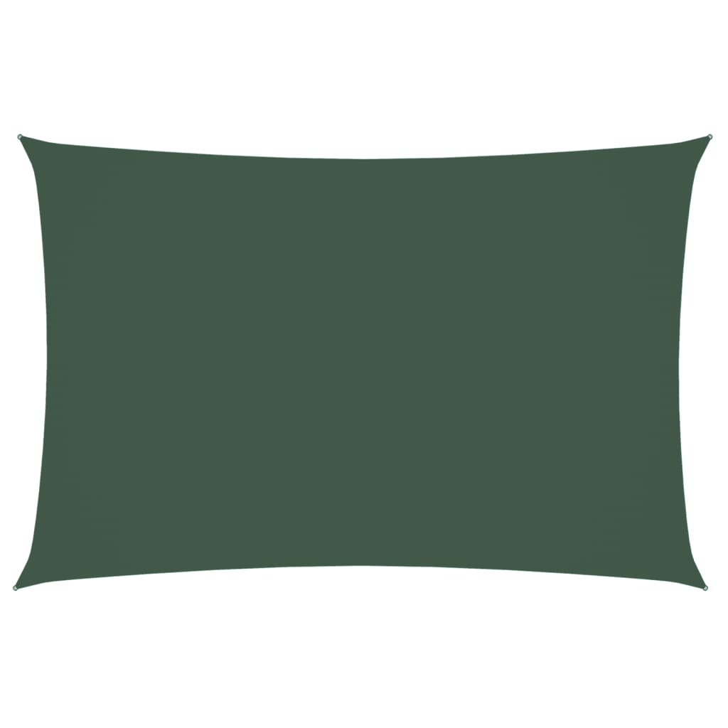 Vidaxl Sunshade rektangulær 2x4 m Oxford Stof mørkegrøn