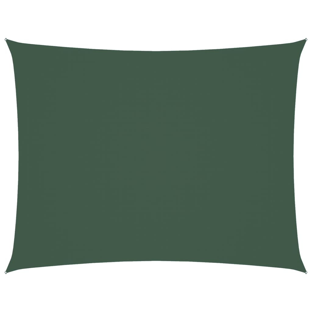 Vidaxl Sunshade rektangulær 2,5x4 m Oxford Stof mørkegrøn