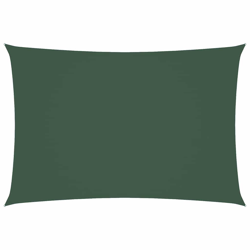 Vidaxl Sunshade rektangulær 3x5 m oxford stof mørkegrøn