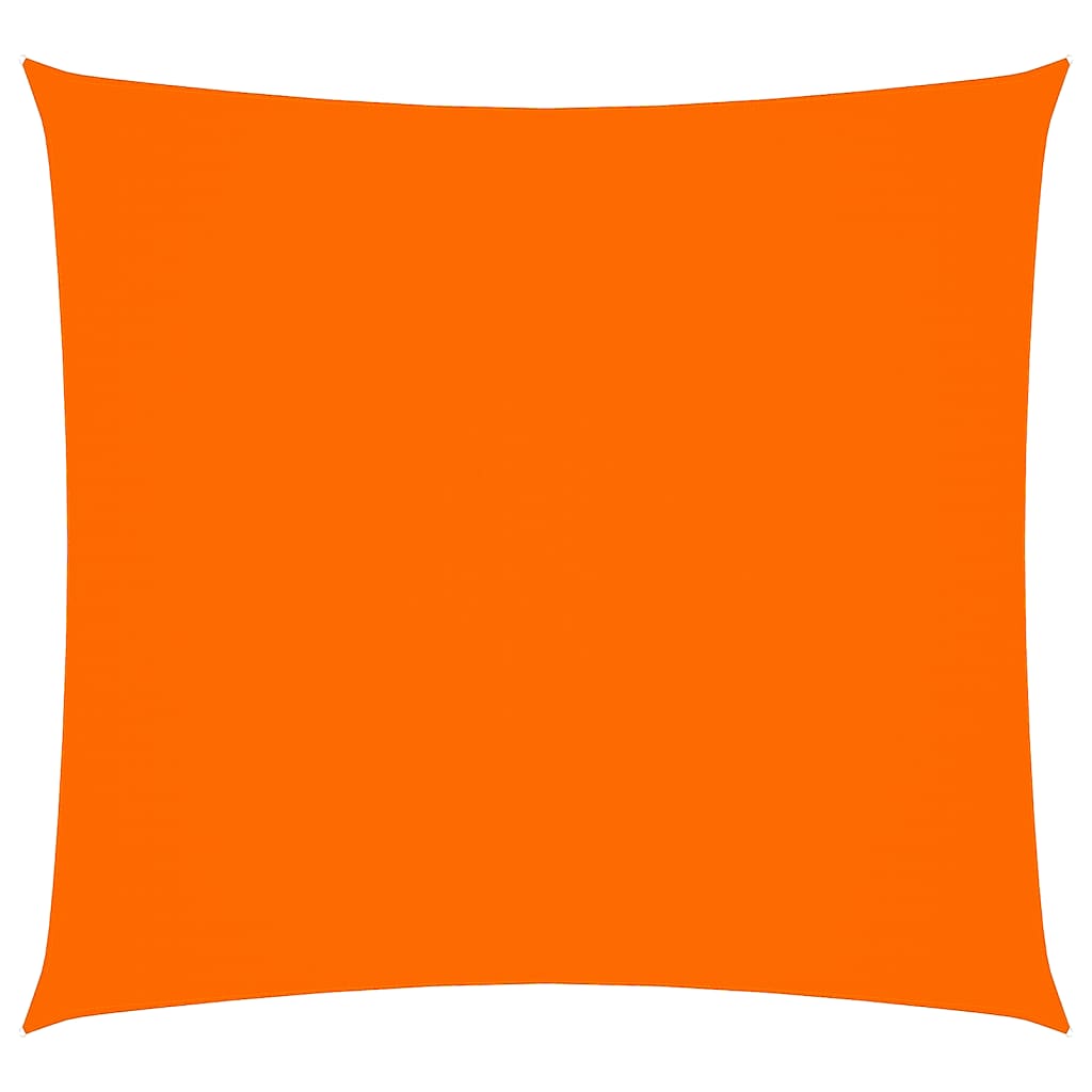 Vidaxl zonnescherm vierkant 6x6 m oxford stof oranje