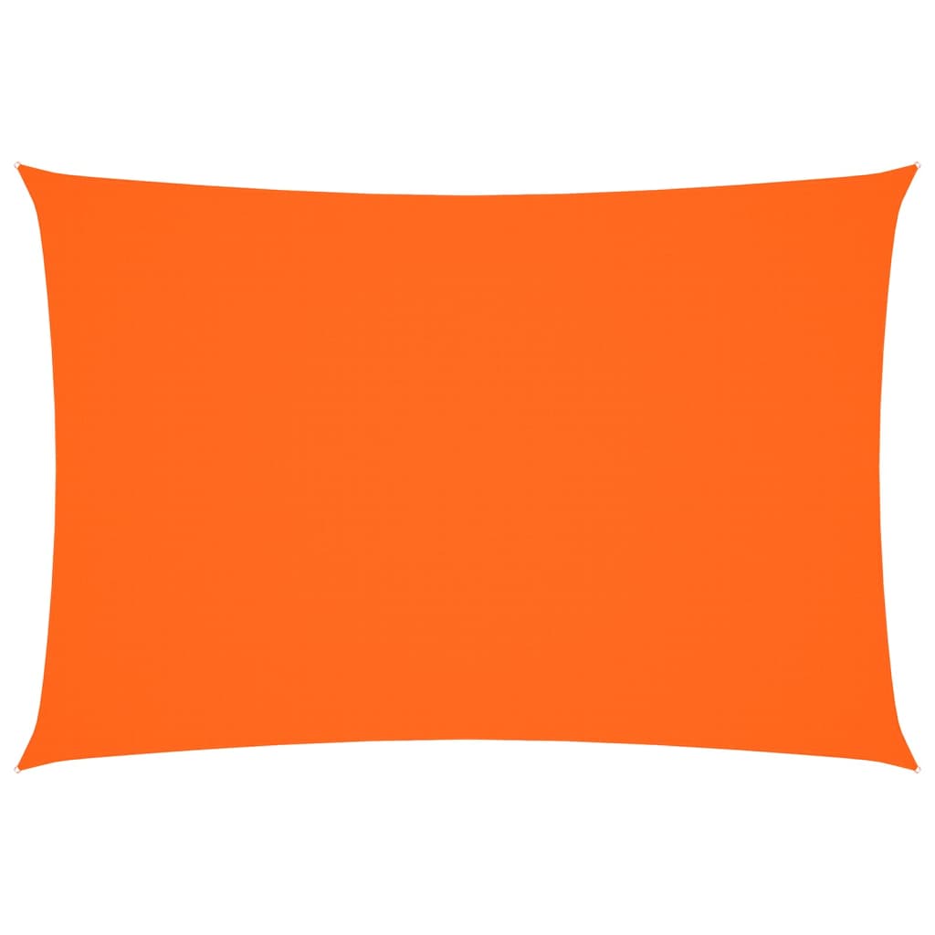 Vidaxl zonnezeil rechthoekig 2,5x4,5 m oxford stof oranje