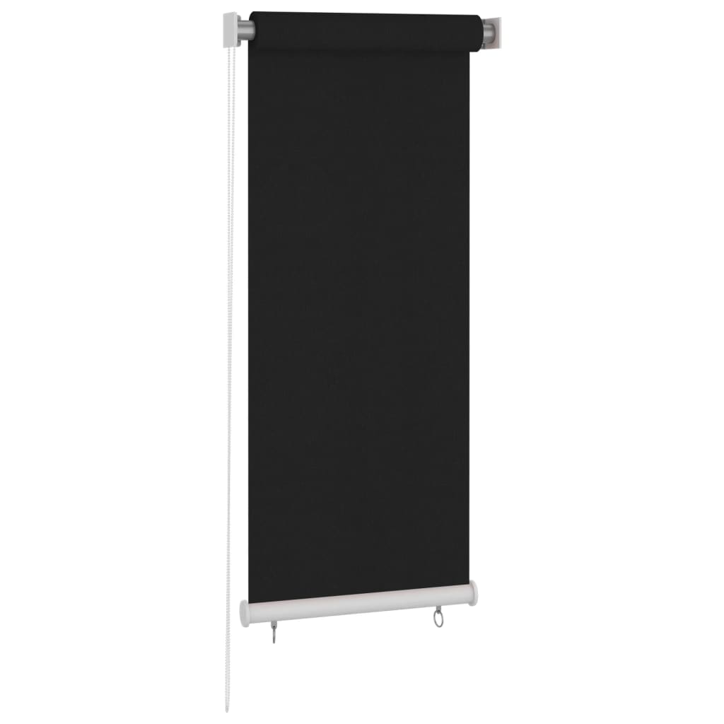 Vidaxl Roller Blind til udenfor 60x140 cm sort
