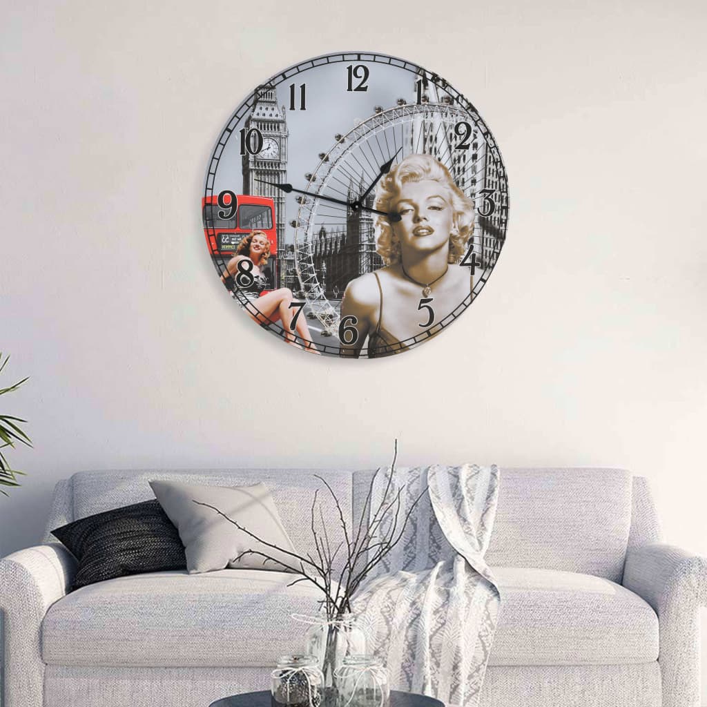 VidaXL vægur vintage stil 60 cm