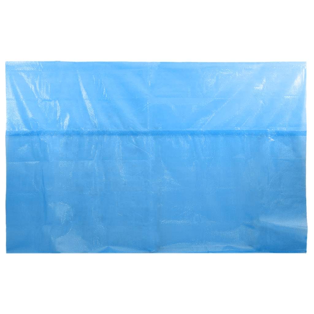 Vidaxl zwembadhoes rechthoekig 1200x600 cm pe blauw