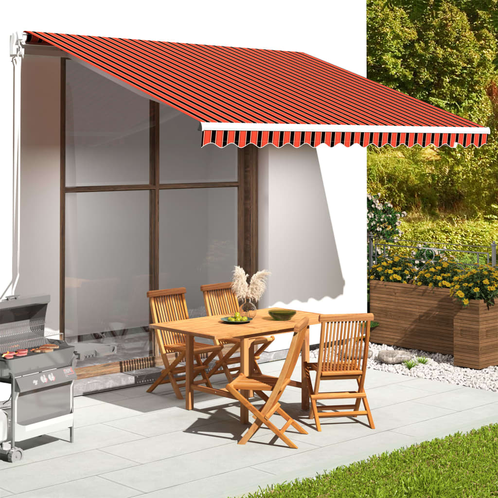 Vidaxx erstatningsdug til fortelt 4x3,5 m orange og brun