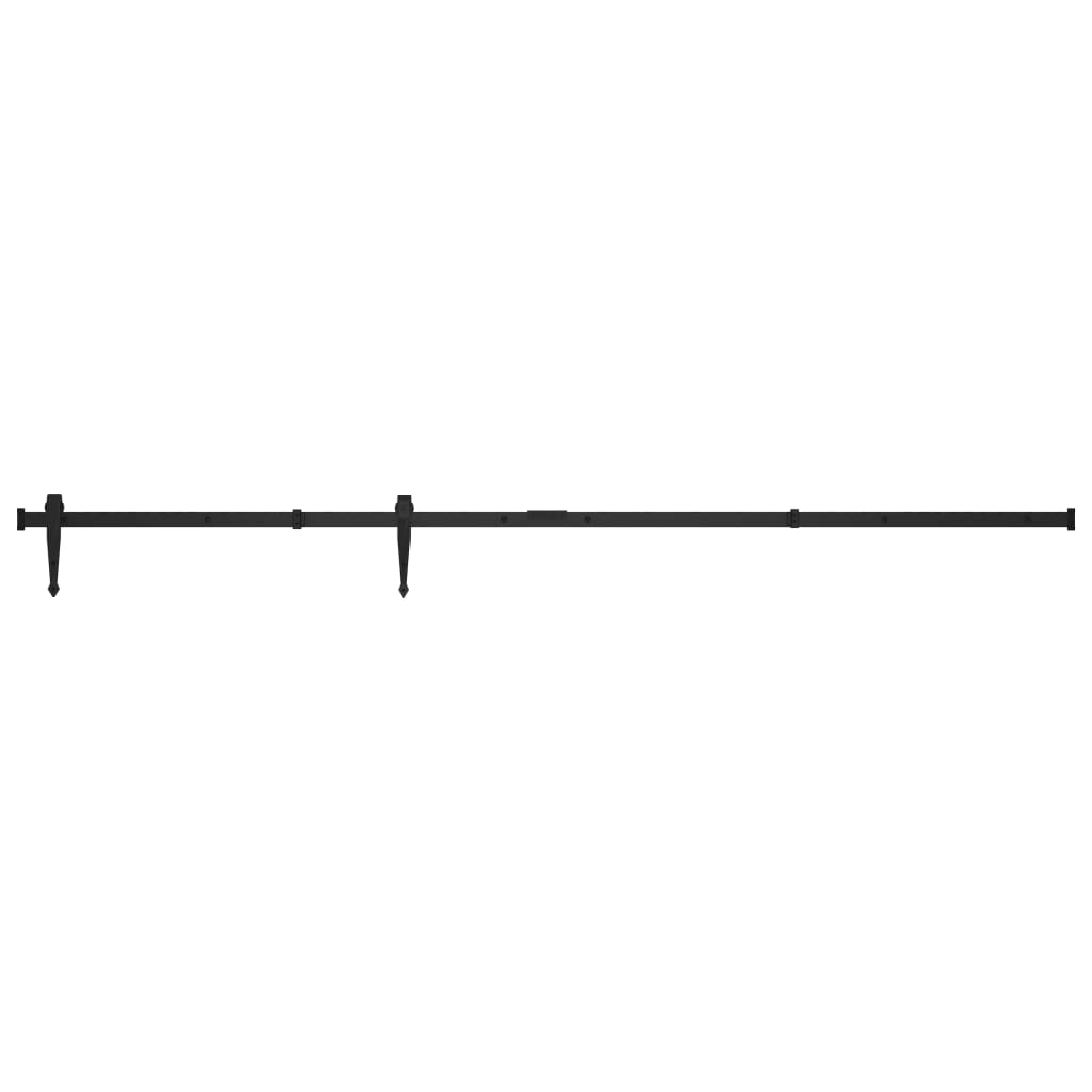 Vidaxl Suspension Set til mini -skiver -døren 183 cm kulstofstål