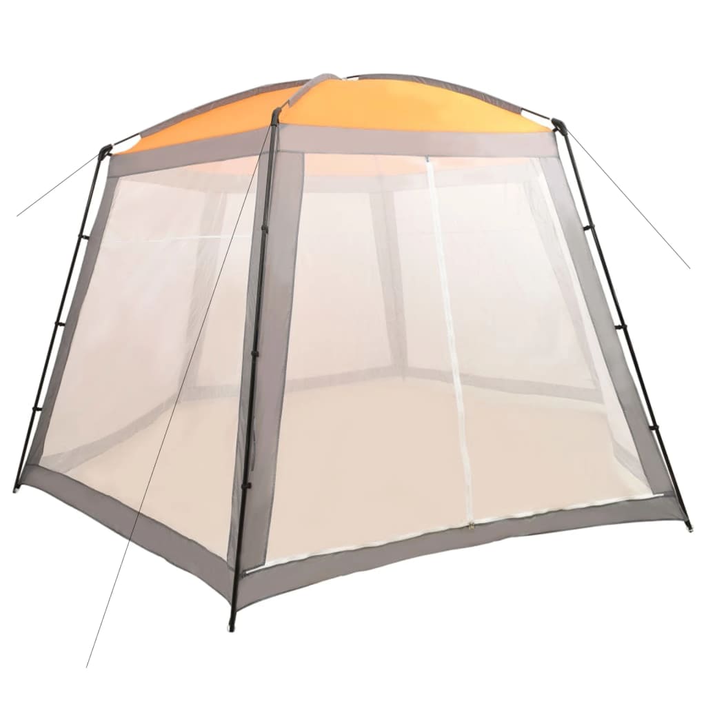 Vidaxl Swimming Pool Telt 500x433x250 cm stof grå