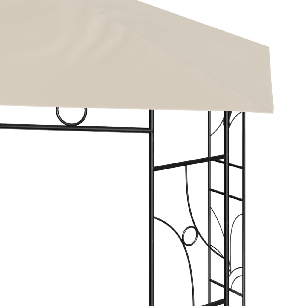 Vidaxl Arbor 160 g m² 3x3x2,7 m fløde -farvet