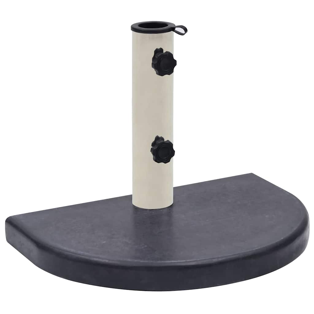 Vidaxl Parasol Foot 40x28x4 cm granit sort
