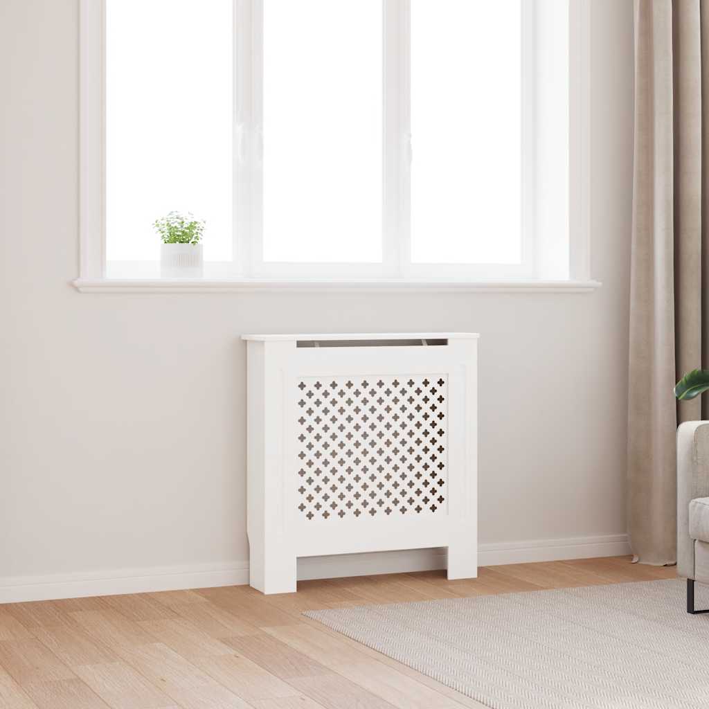 Vidaxl Radiatorom Construction 78 cm MDF White