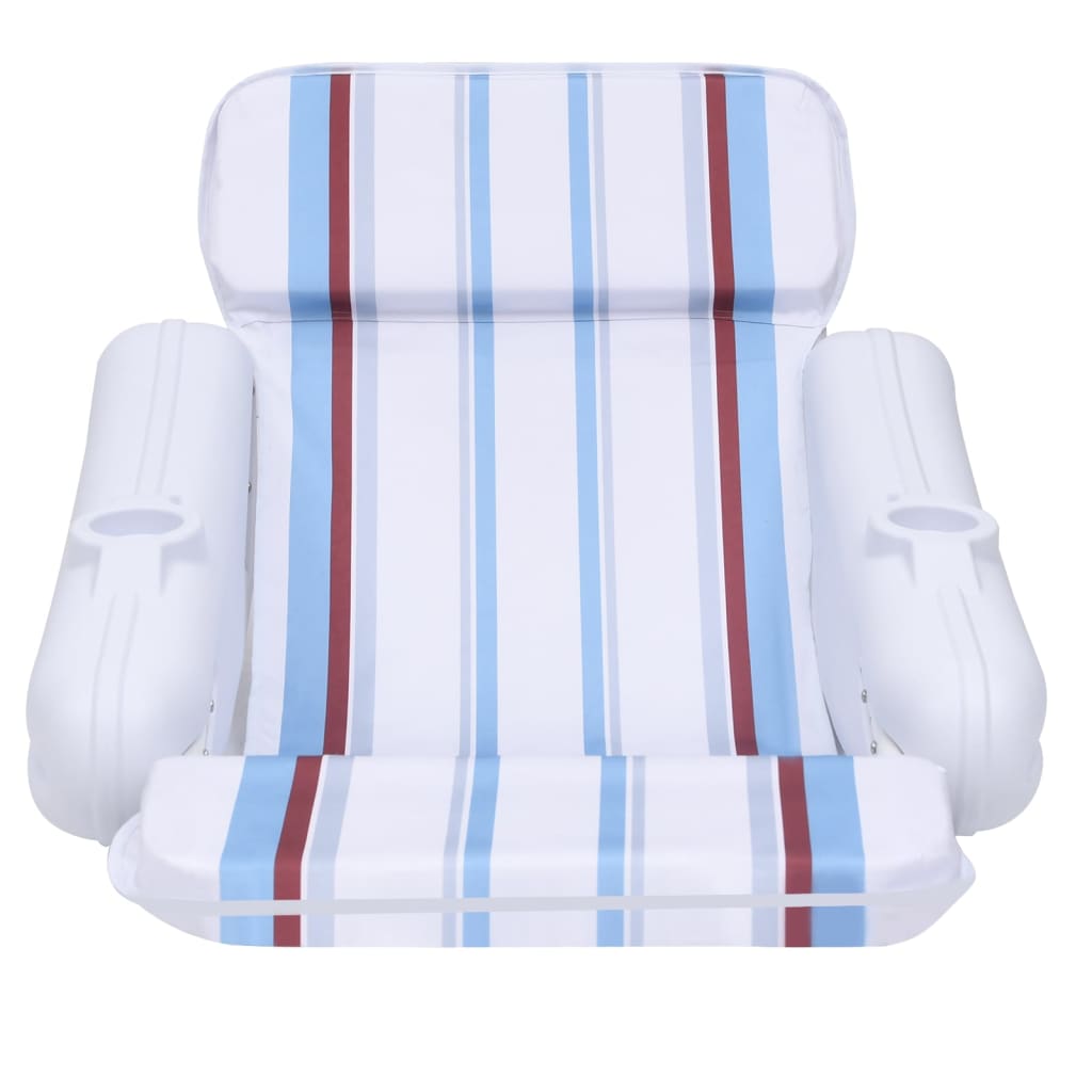 Vidaxl swimmingpoolstol flyder 140x83x60 cm