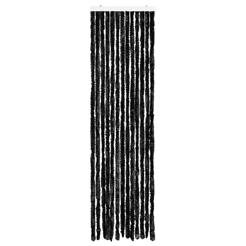 Vidaxl Fly Curtain 56x200 cm Chenille Anthracite