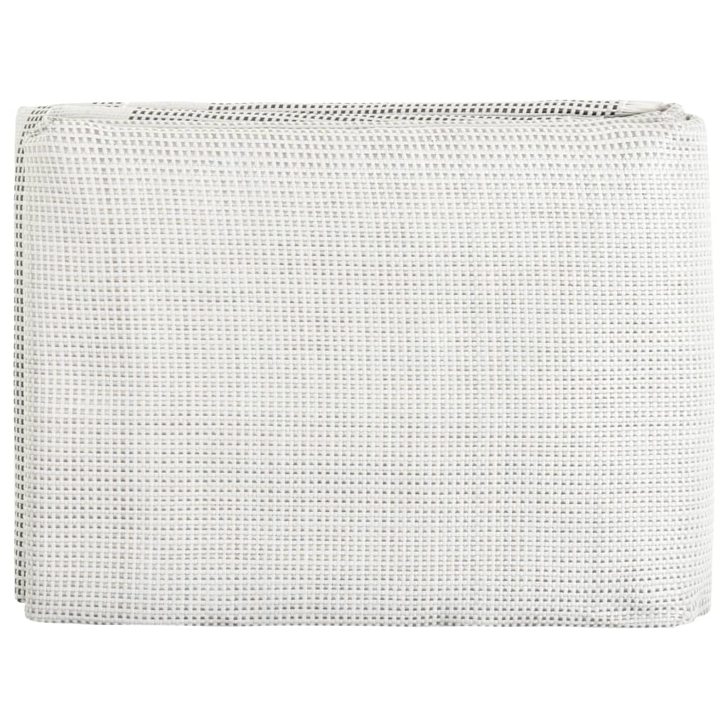 Vidaxl telt tæppe 650x300 cm grå