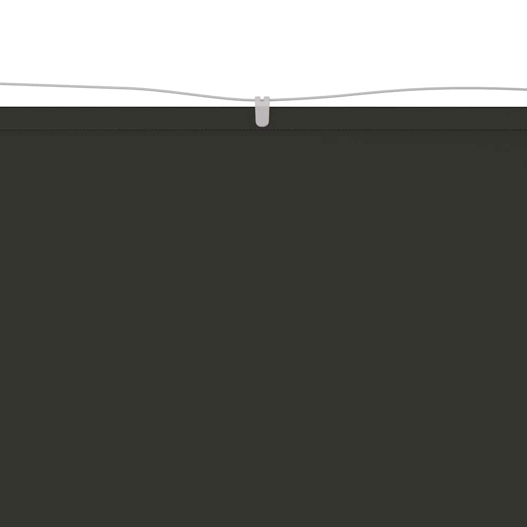 Vidaxl Luifel Vertical 180x1200 cm Oxford stof Anthracite -farvet