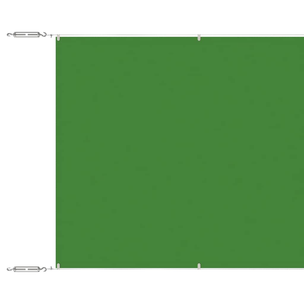 Vidaxl Luifel Vertical 100x600 cm Oxford Fabric Light Green