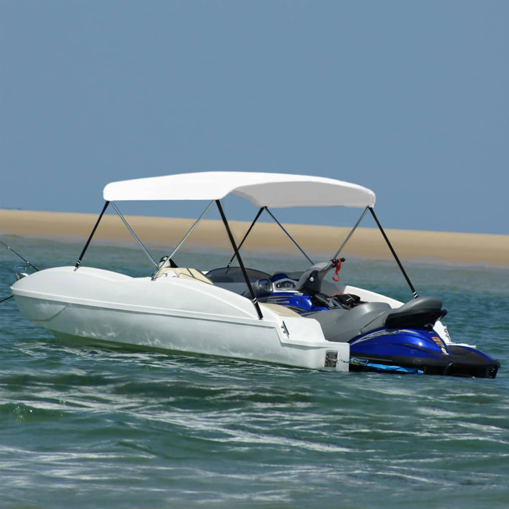 Vidaxl Biminitop 2-Bows 150x120x110 cm hvid