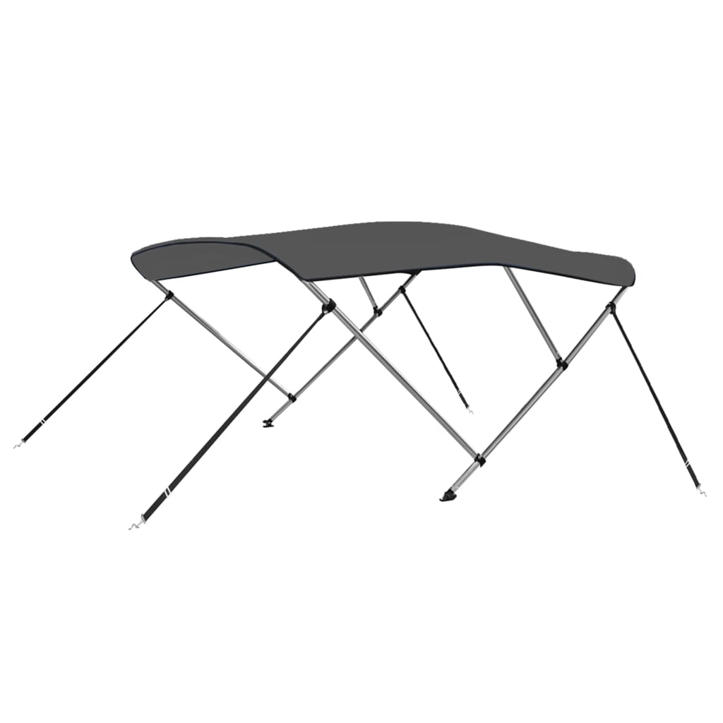 Vidaxl Biminitop 3-Bows 183x160x137 cm Anthracite-farvet